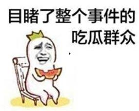 吃瓜群众表情包介绍